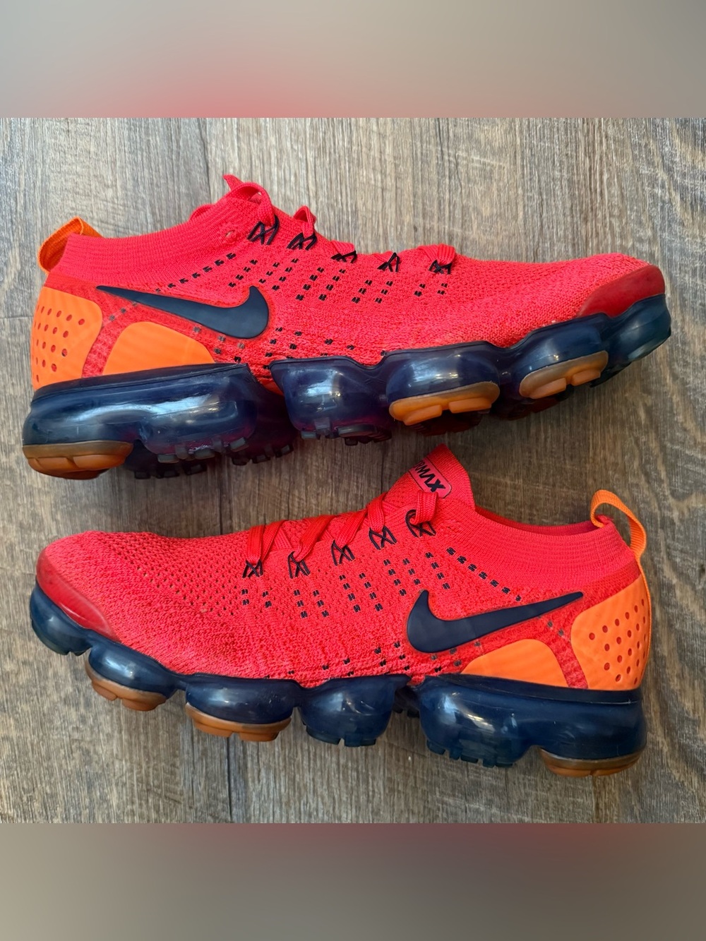 Nike Air VaporMax 2 Flyknit Red Orbit